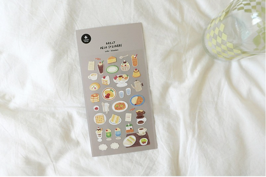 Suatelier Daily Deco Stickers — Kissaten — sticker detail