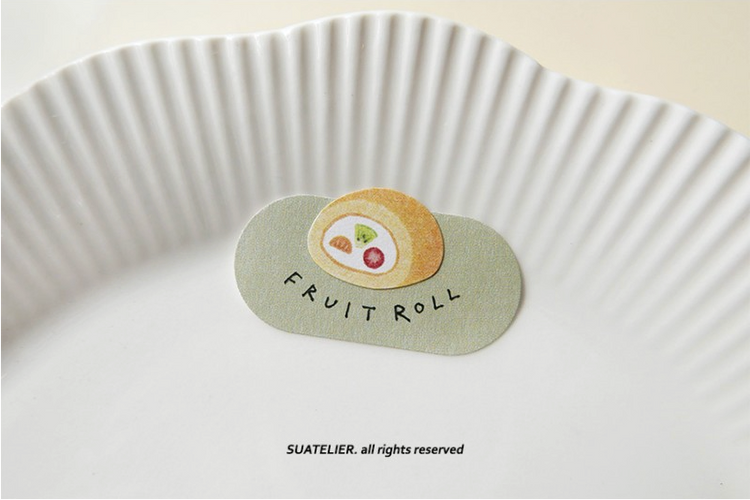 Suatelier Daily Deco Stickers — Kissaten — with packaging
