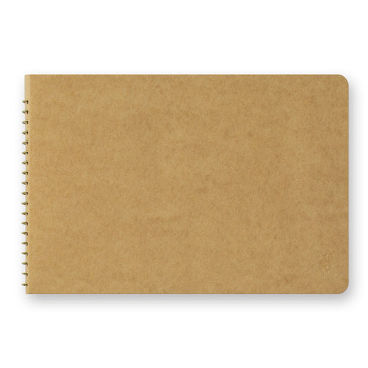 Traveler's Spiral Ring Notebook (B6) — Paper Pocket — in use