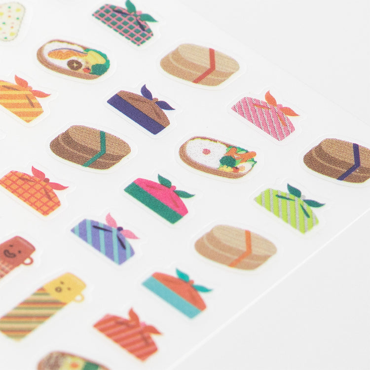 Midori Achievement Sticker — Lunch Box — close-up