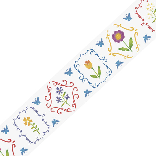 BGM Clear Tape: Cafe Alamode — Hana — pattern detail