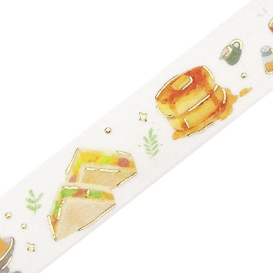 BGM Foil Stamping Masking Tape — IPPAI・Classic Coffee Shops Galore — pattern detail