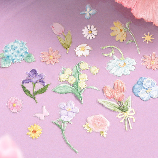 BGM Icing Seal — Fluffy Bouquet — sticker detail