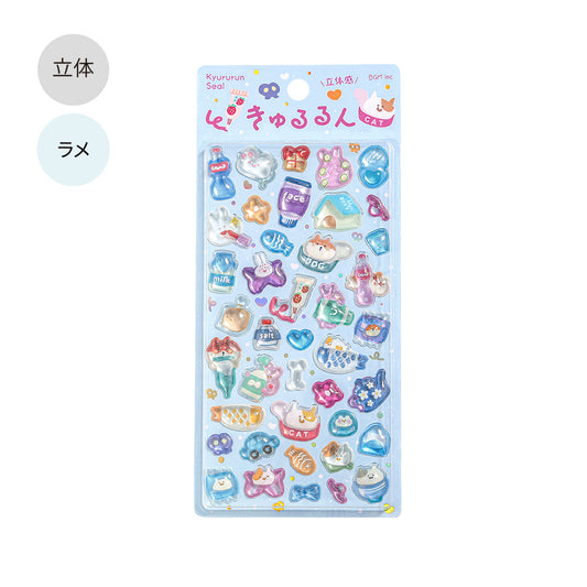BGM Kyururun Seal — Fun Life — sheet front