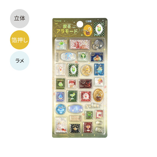 BGM Kyururun Seal — Café à la Mode Post Office — sheet front