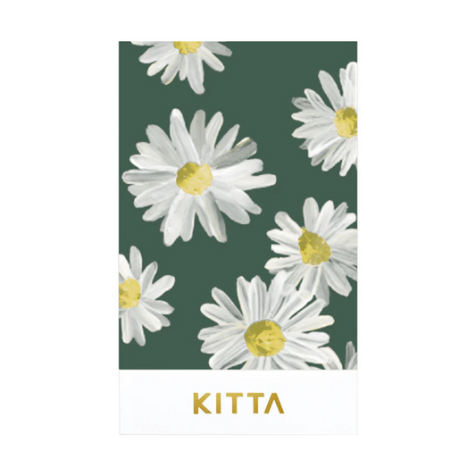 KITTA Washi Tape — Flower 9 — pattern detail