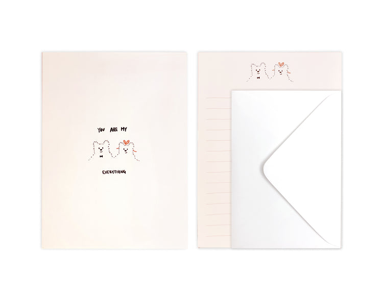 D'Won Mini Letter — Everything Bear — closed card