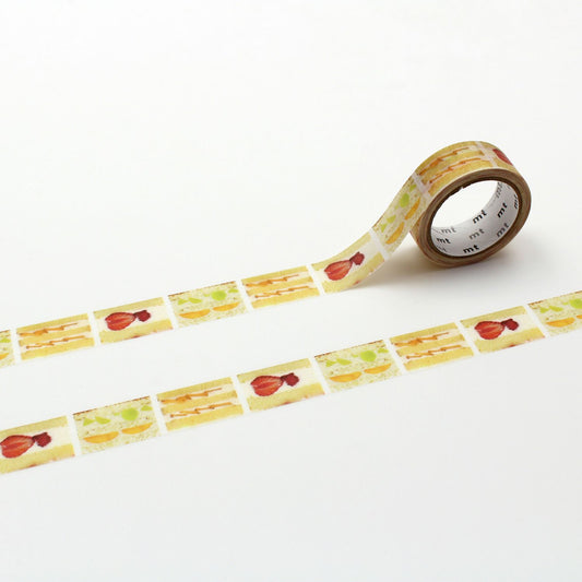mt EX Washi Tape — Fruit Shortcake — roll front