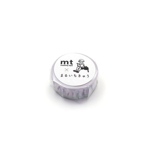 mt x Maruichikyu Washi Tape — Lavender — pattern detail