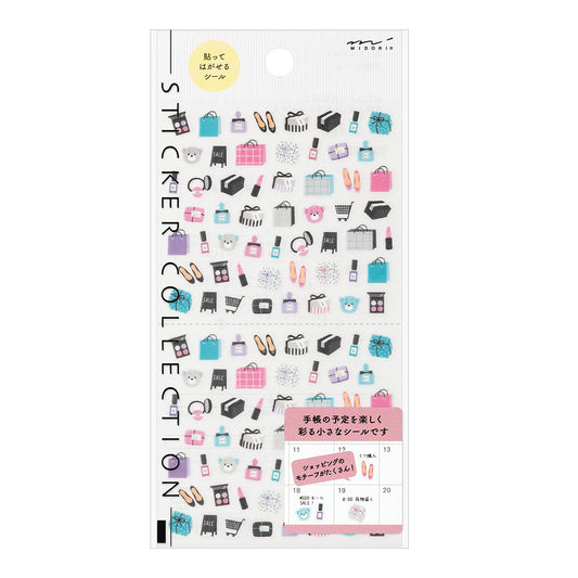Midori Sticker <1 Sheet> — Shopping — sheet front