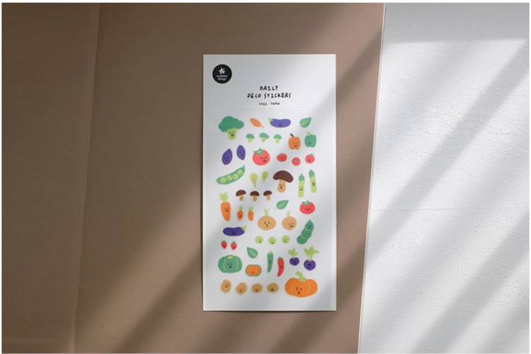 Suatelier Daily Deco Stickers — Hehe — sticker detail