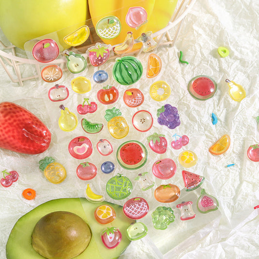 BGM Kyururun Seal — Fruits — sticker detail