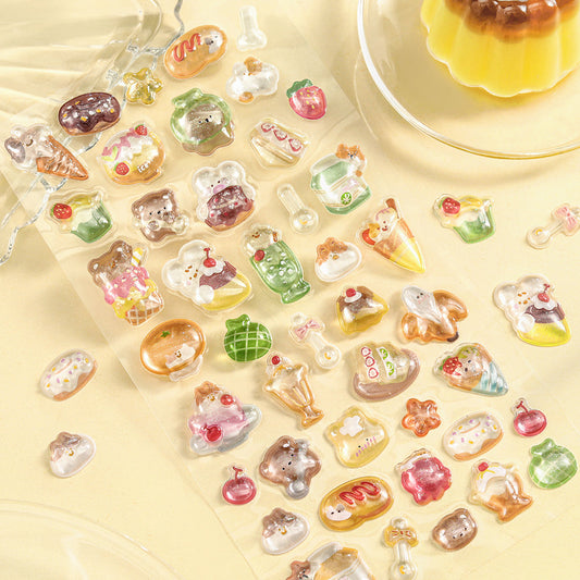 BGM Kyururun Seal — Fun Cafe — sticker detail
