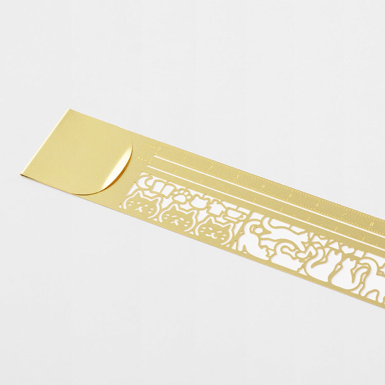 Midori Clip Ruler — Cat A — detail view