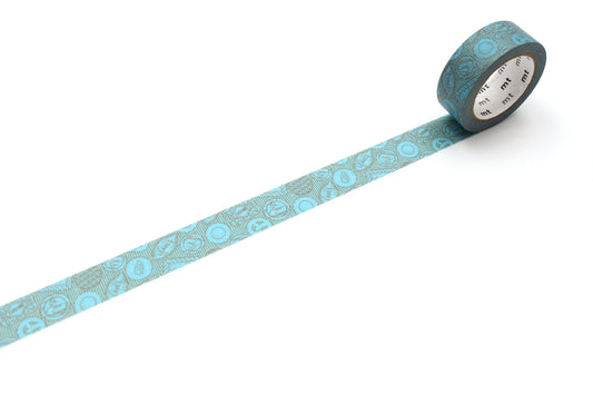 mt EX Washi Tape — Lined Cookies — pattern detail