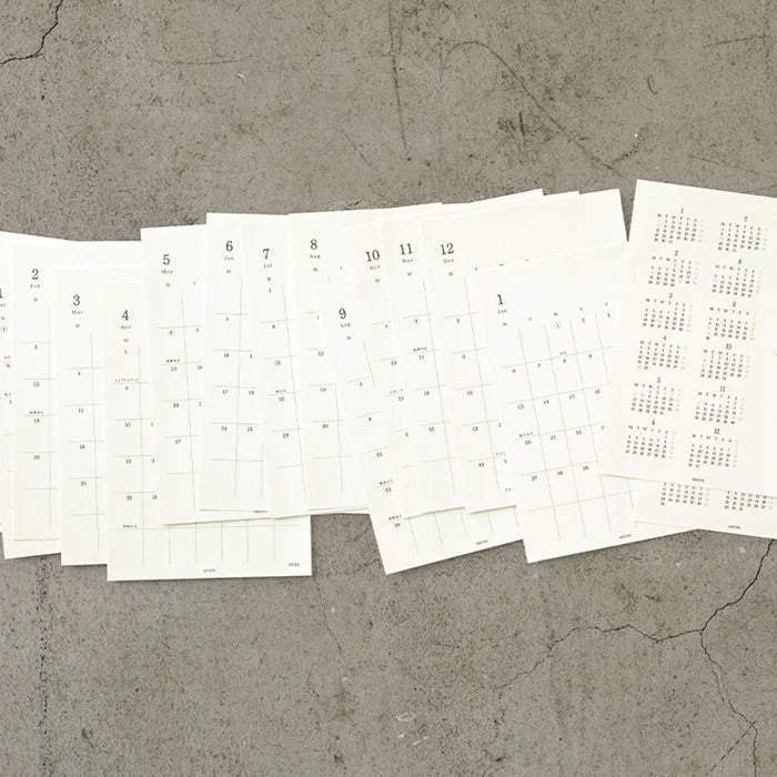 MD Diary Sticker (M) 2025 — sheet front