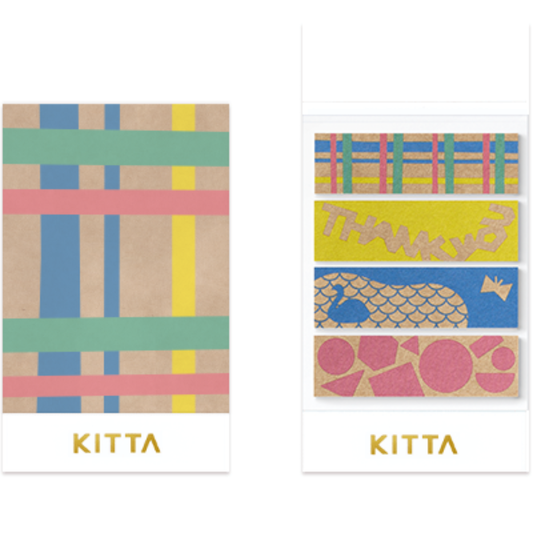 KITTA Special Washi Tape — Papercut — roll front