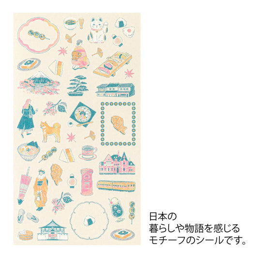 Midori Sticker — Japanese Motifs — sticker detail