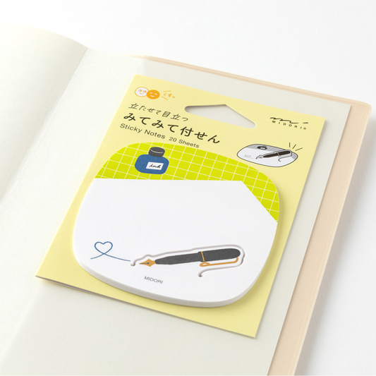 Midori Sticky Notes Pop-up — Pen — detail view