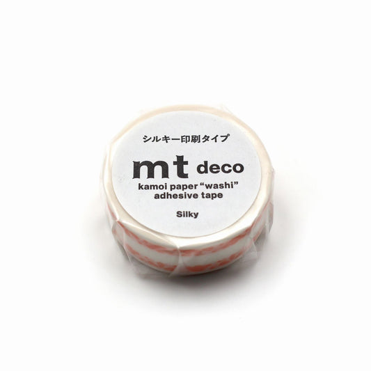 mt 1P Kamoi Washi Tape — Silky Flower — pattern detail