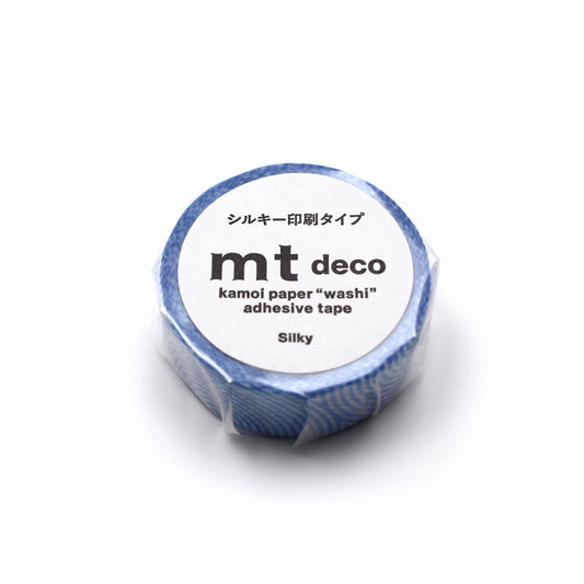 mt 1P Kamoi Washi Tape — Silky Swirl — pattern detail
