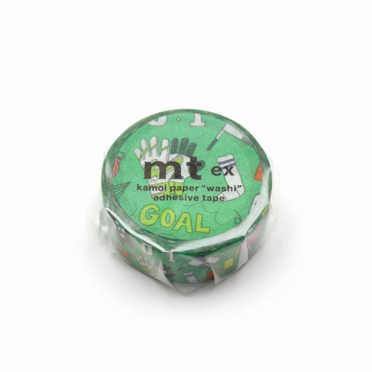 mt EX Washi Tape — Soccer — pattern detail