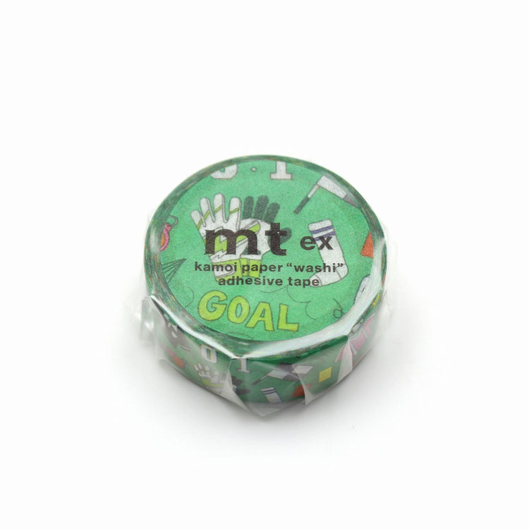 mt EX Washi Tape — Soccer — pattern detail