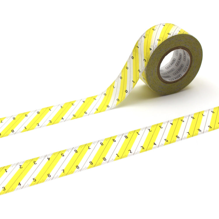 mt For Pack Permanent Tape — Stripe Ruler — pattern detail
