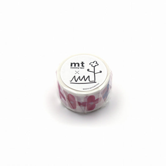 mt x Makoto Matsubayashi Washi Tape — Flower Ornament — pattern detail