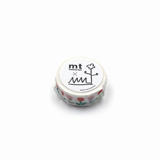 mt x Makoto Matsubayashi Washi Tape — Tulip — pattern detail