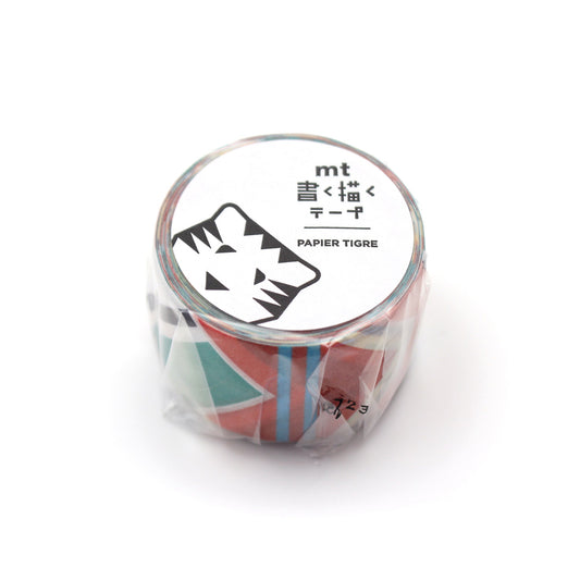 mt x Papier Tigre Write and Draw Washi Tape — Etiquette — roll front