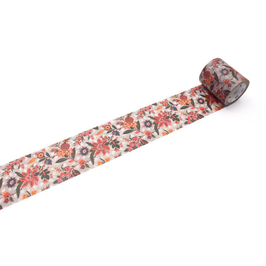 mt x Toile de Jouy Washi Tape — Fleurs et Oiseaux — pattern detail