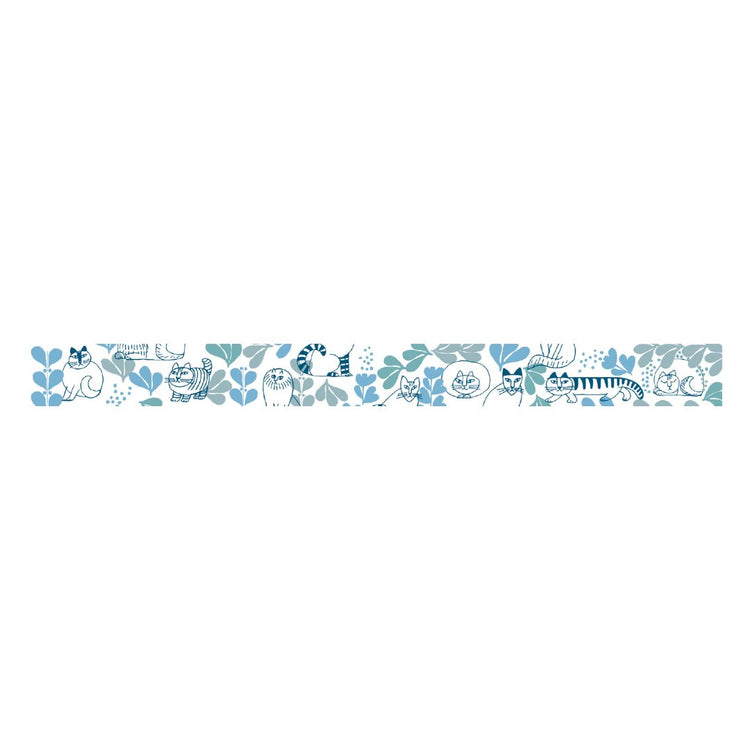 mt x Lisa Larson Washi Tape — Leaves Series — with packaging