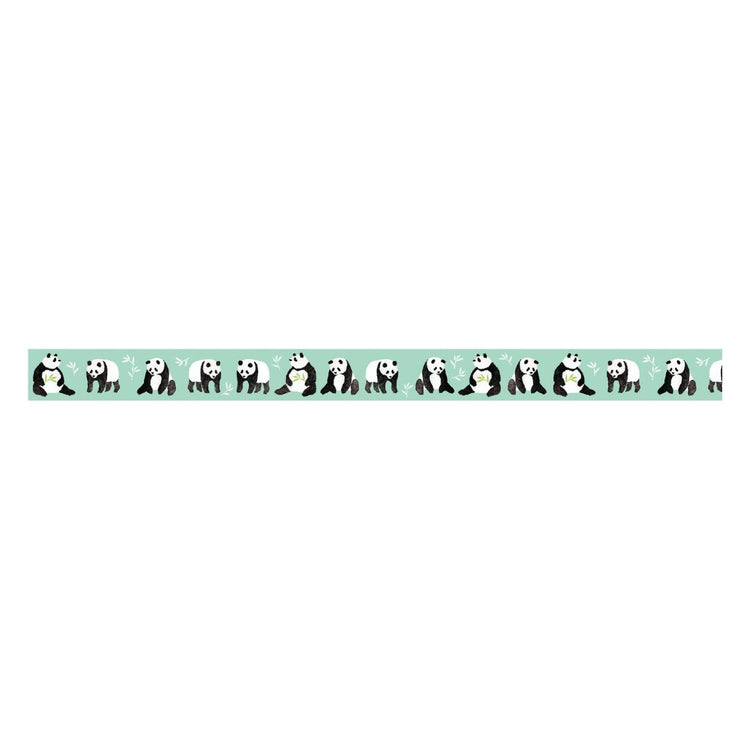 mt x Maruichikyu Washi Tape — Panda — with packaging