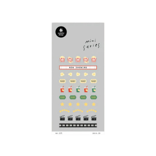 Suatelier Mini Series Sticker — Deco.16 — sheet front