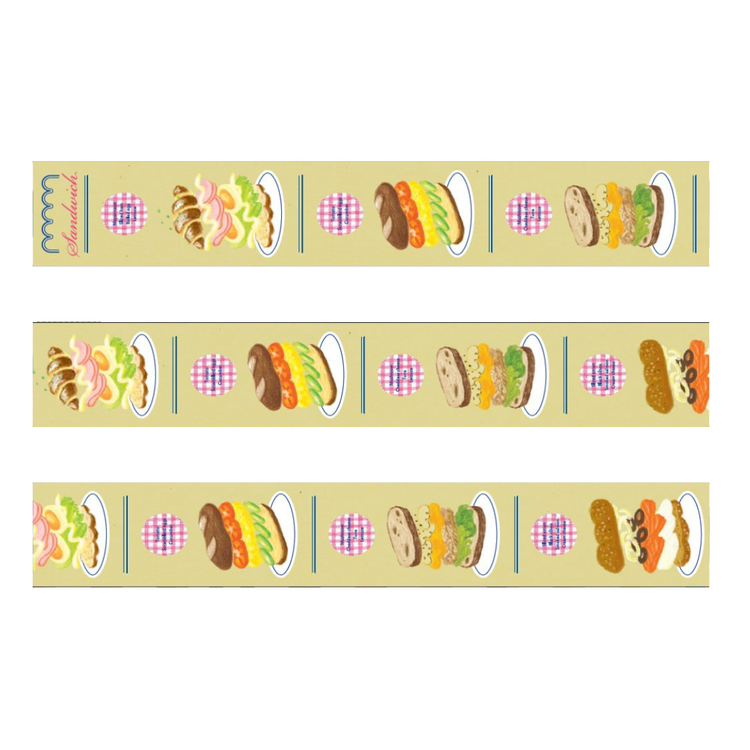 mt EX Washi Tape — Sandwich — with packaging