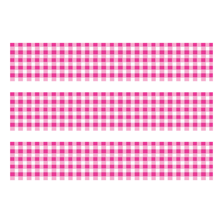mt 1P Washi Tape — Delicate Checkered Pink — with packaging