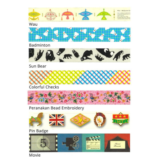 mt Limited Edition Washi Tape — Peranakan Bead Embroidery — pattern detail