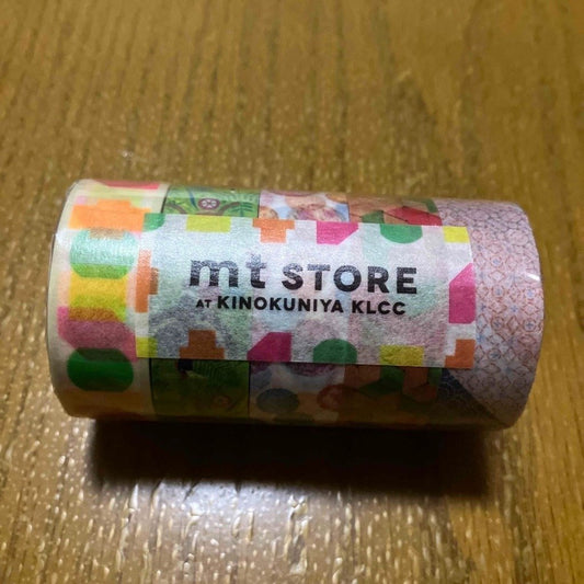 mt Store at Kinokuniya KLCC Limited Edition Tape — Complete Set — roll front
