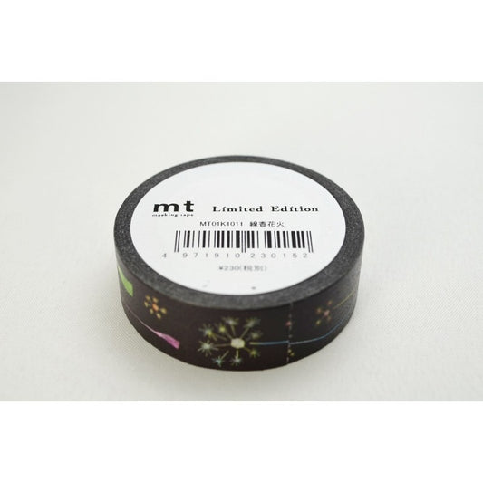 mt Expo KL Limited Edition Washi Tape — Sparkler — roll front