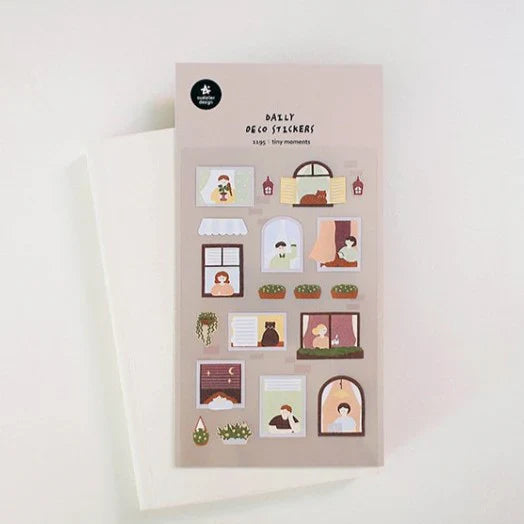 Suatelier Daily Deco Sticker — tiny moments — sticker detail