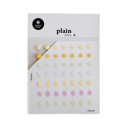 Suatelier Plain Deco Sticker — Plain.81 — sheet front