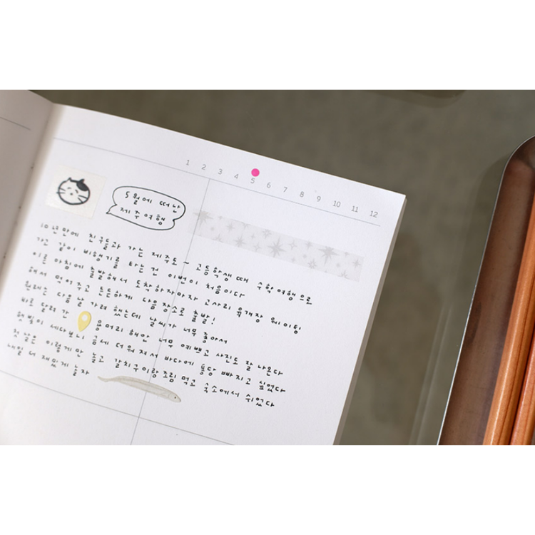 Suatelier Plain Deco Sticker — Plain.83 — close-up