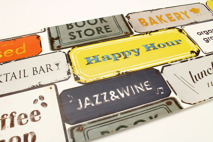 mt Remake Sheet - Vintage Sign Plate (MTCAR0030) — detail view