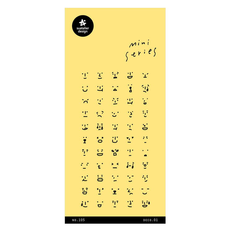 Suatelier Sticker — Deco.01 — sheet front