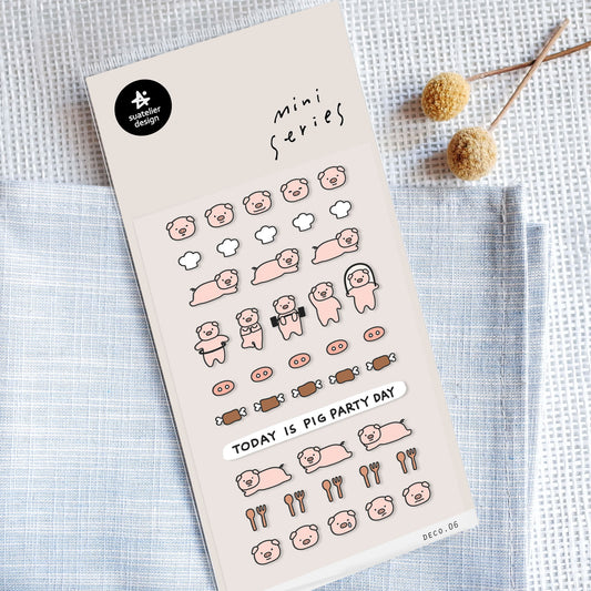 Suatelier Sticker — Deco.06 — sticker detail