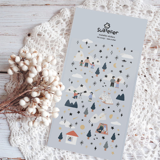 Suatelier Sticker — See a Star — sticker detail