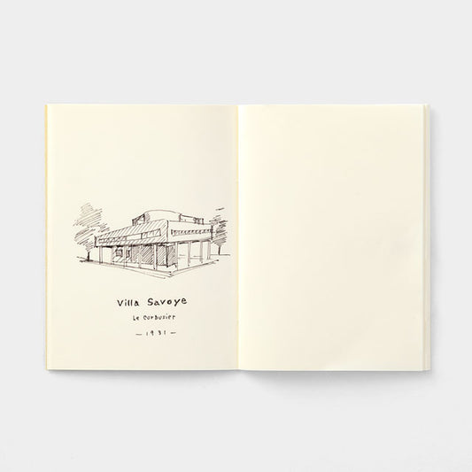 Traveler's Notebook Refill 013 (Passport Size) — MD Paper Cream — in use