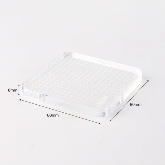 BGM Acrylic Block — Grid L — detail view