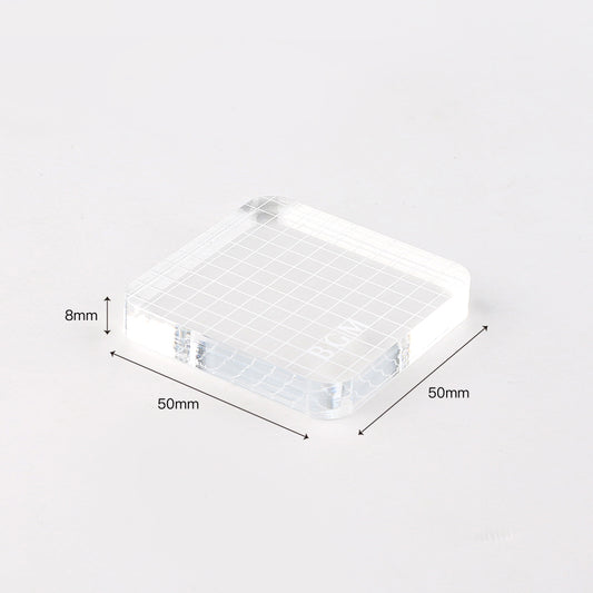 BGM Acrylic Block — Grid S — detail view